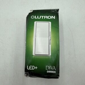 Lutron Diva LED Dimmer Switch with Slide DVCL-153P-GR Gray